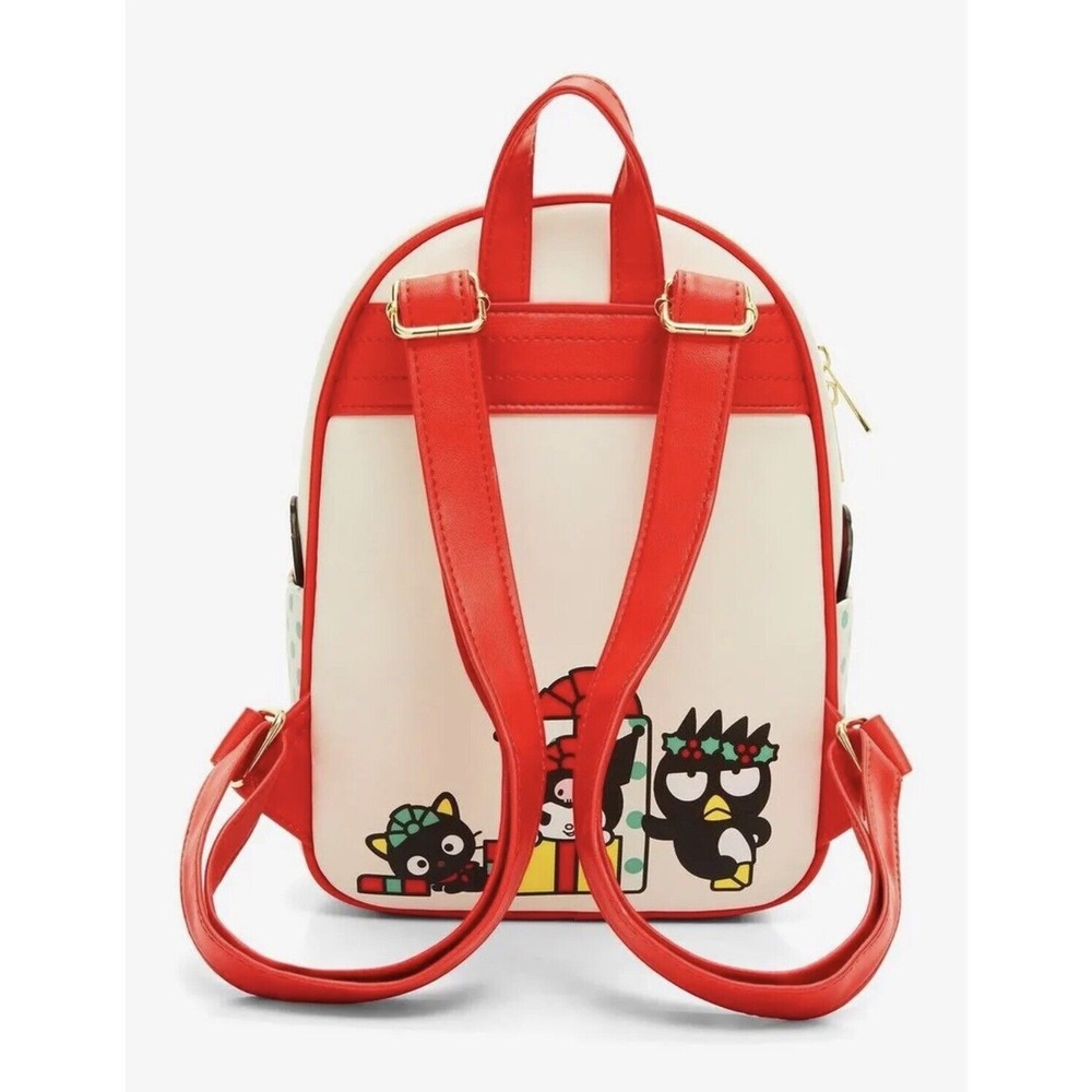 HELLO KITTY & FRIENDS CHRISTMAS MINI BACKPACK AND MATCHING CARD HOLDER - Picture 3 of 7